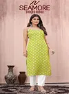 Mohini Wear By SEAMORE Digitally Printed Chanderi Silk Women Top Woth Pant